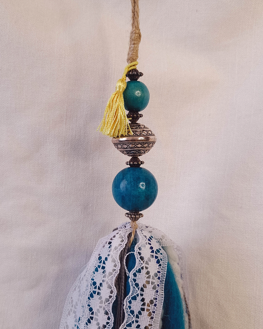 Maxi Borla Decorativa Azul