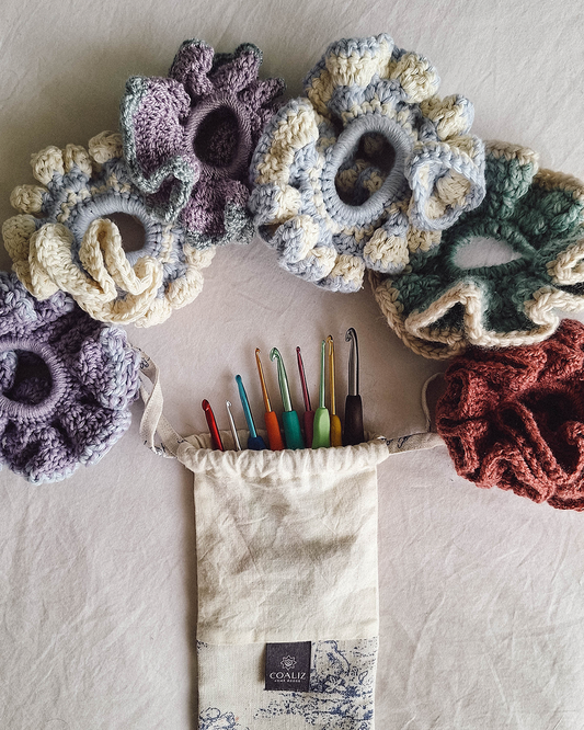 Scrunchie a Crochet