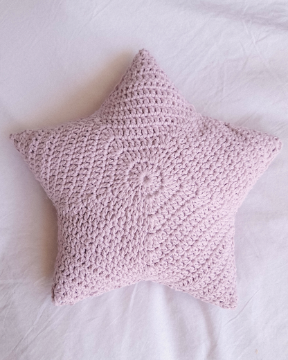 Cojín Estrella Crochet