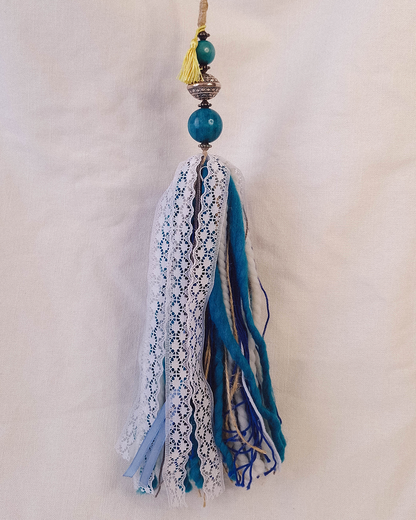 Maxi Borla Decorativa Azul