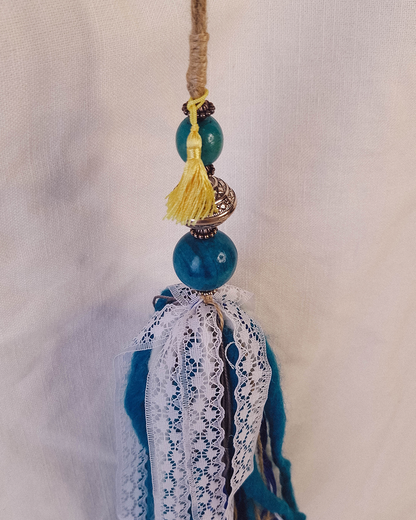 Maxi Borla Decorativa Azul