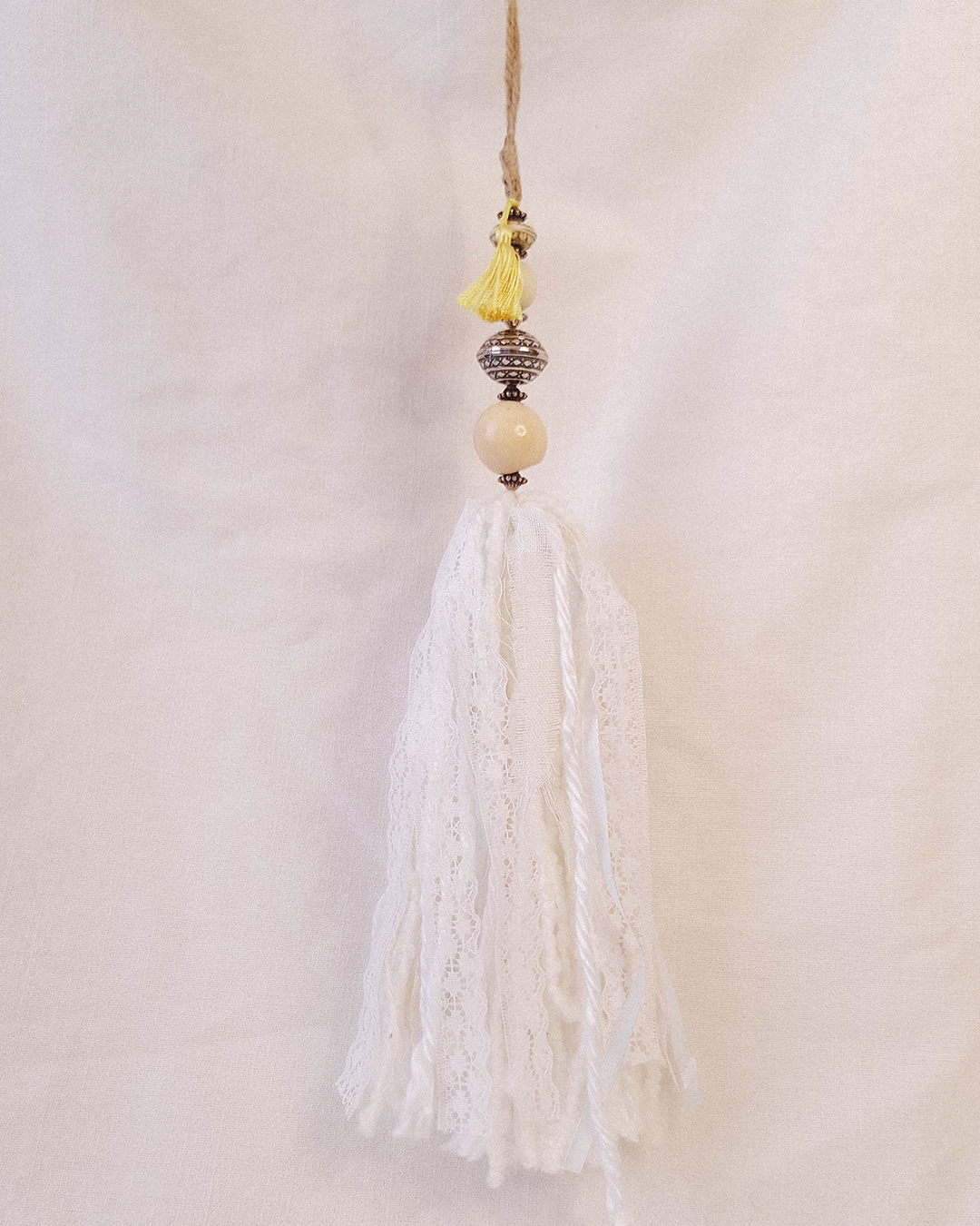 Maxi Borla Decorativa Blanco