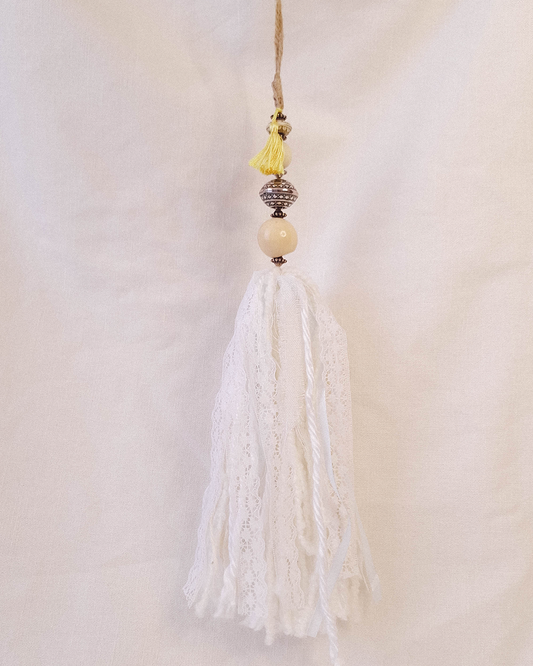 Maxi Borla Decorativa Blanco