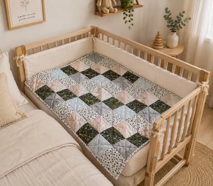 Quilt Patchwork - Bosque Estrellado