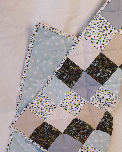 Quilt Patchwork - Bosque Estrellado