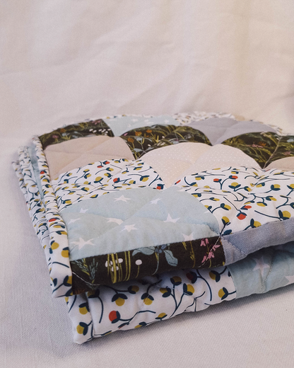 Quilt Patchwork - Bosque Estrellado