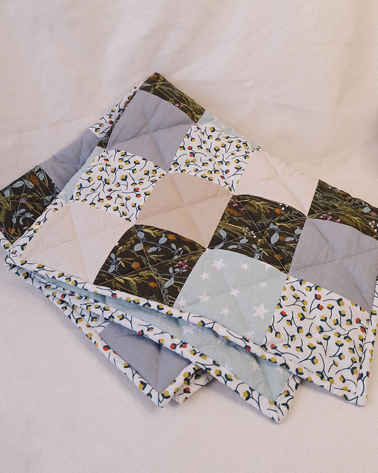 Quilt Patchwork - Bosque Estrellado