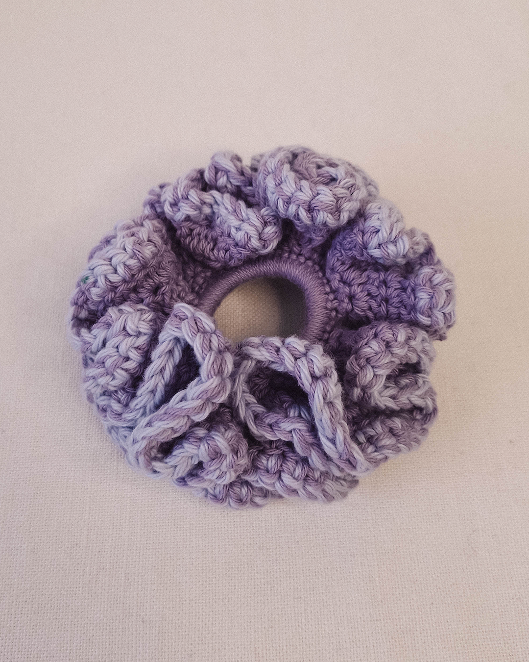 Scrunchie Lilac Bloom